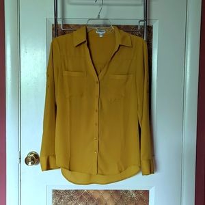 Express Slim Fit Portofino Shirt